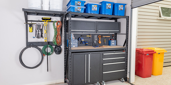 Garage Tool Storage System by Rack It