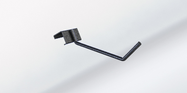 RACK IT WALL 125MM SINGLE HOOK