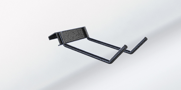 RACK IT WALL 125MM WIDE DOUBLE HOOK
