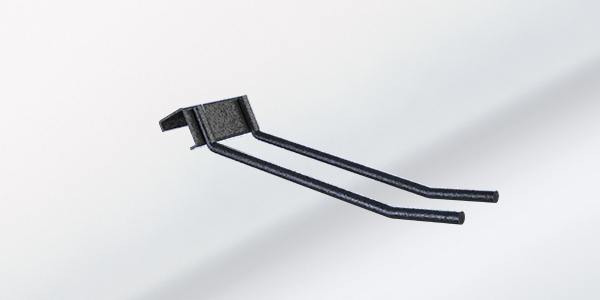 RACK IT WALL 150MM NARROW DOUBLE HOOK