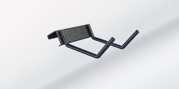 RACK IT WALL 75MM WIDE DOUBLE HOOK